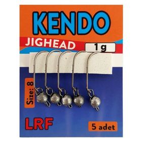 Kendo Head Kırmızı İğneli 4 Adet No: 10 2 gr Hareketli Lrf Jig