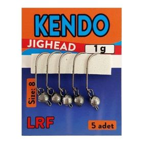 Kendo Head Kırmızı İğneli 4 Adet No: 10 2 gr Hareketli Lrf Jig