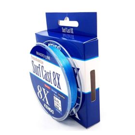 Kendo Ice Blue 0,10 mm Surf Cast 8x Fıghtıng 300 mt Örgü İp