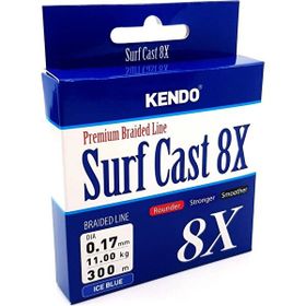 Kendo Ice Blue 0,21 mm Surf Cast 8x Fıghtıng 300 mt Örgü İp