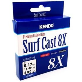 Kendo Ice Blue 0,21 mm Surf Cast 8x Fıghtıng 300 mt Örgü İp