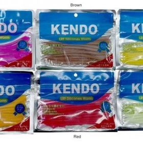 Kendo Kokulu 15 Adet Brown 10 cm Lrf Silicones Worm