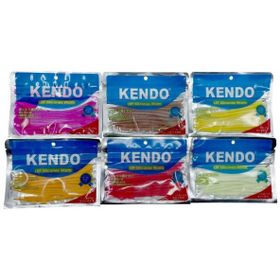 Kendo LRF Silikon Yem Aromalı Boru Kurdu 10 cm Worm Slim Solucan