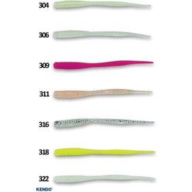 Kendo Mebaru AJI Worm 2.0 inç 12 Adet Color 322 Silikon Yem
