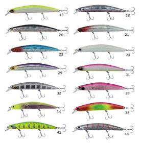 Kendo Seabass Minnow 125F 21 gr Çok Renkli Suni Balık Yemi