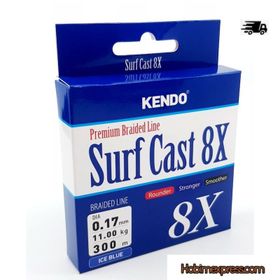 Kendo Surf Cast 8X Fighting Ice Blue 0.15 mm 300 mt Örgü İp