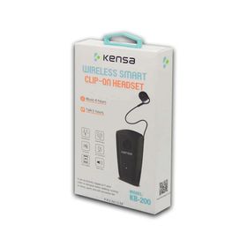 Kensa KB-200 Siyah Bluetooth Makaralı Kulaklık
