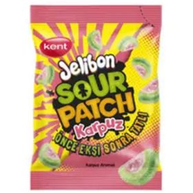 Kent Sour Patch Karpuz 160 gr Jelibon (10 adet)