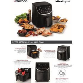 Kenwood HFP80.000BK 7 lt Siyah Airfryer