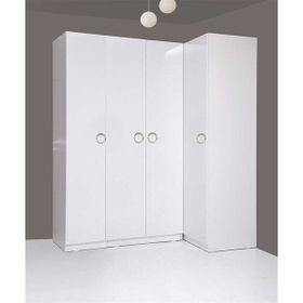 Kenyap Plus 812454 4 Kapılı 3 Çekmeceli Gardırop