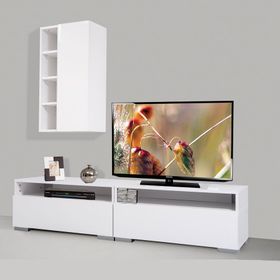 Kenyap Plus 814021 Diamond Beyaz TV Ünitesi