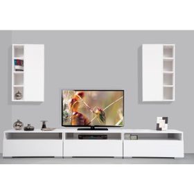 Kenyap Plus 814144 Diamond Beyaz TV Ünitesi