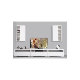 Kenyap Plus 814144 Diamond Beyaz TV Ünitesi