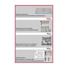Kenyap Plus 814144 Diamond Beyaz TV Ünitesi