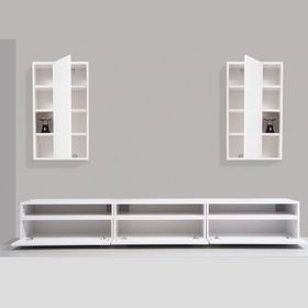 Kenyap Plus 814144 Diamond Beyaz TV Ünitesi
