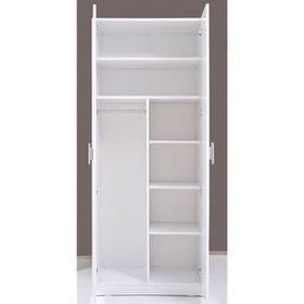 Kenyap Plus Stella 812423 Parlak Beyaz Gardırop