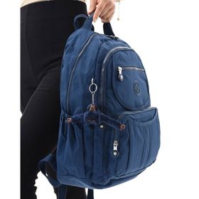 Kenyon Cox 8860 21x29x13cm Mavi Unisex Klınkır Maymunlu Günlük ve Okul Sırt Çantası