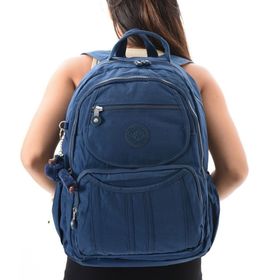 Kenyon Cox 8860 21x29x13cm Mavi Unisex Klınkır Maymunlu Günlük ve Okul Sırt Çantası