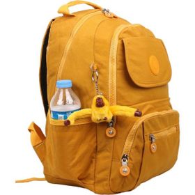 Kenyon Cox 8866 Sarı Klinkır Aksesuarlı Kumaş Unisex Sırt Çantası