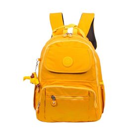Kenyon Cox 8866 Sarı Klinkır Aksesuarlı Kumaş Unisex Sırt Çantası