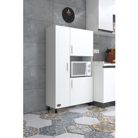 Kenzlife Alpkuntsağ Beyaz 148x90x30 Ayaklı Mikroalga Midi Fırın Mutfak Mini Fırın Dolabı