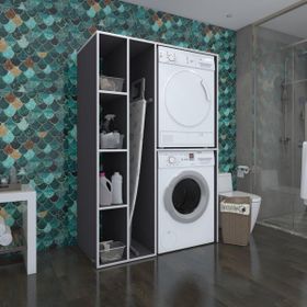 Kenzlife Alyusha Çamaşır-Kurutma Makinesi Banyo Dolabı