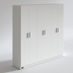 Kenzlife Anemon 6 Kapaklı Kapılı 180x180x42 cm Gardrop