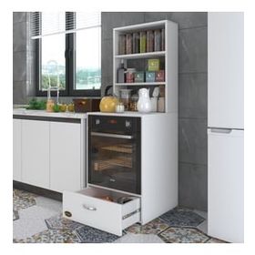 Kenzlife Aybirgen Beyaz 165x60x56 Mutfak Dolabı