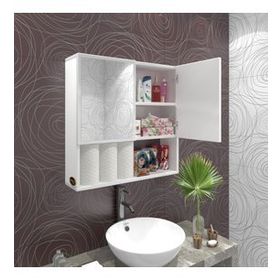 Kenzlife Aynalı Çehov Banyo Ecza Dolabı