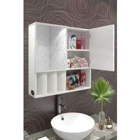 Kenzlife Aynalı Çehov Banyo Ecza Dolabı