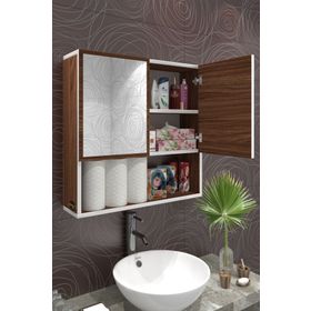 Kenzlife Aynalı Çehov Banyo Ecza Dolabı
