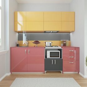 Kenzlife Aysu Gri 85x60x57 cm Mutfak Dolabı