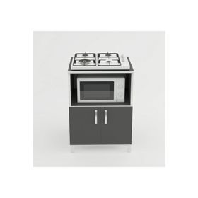 Kenzlife Aysu Gri 85x60x57 cm Mutfak Dolabı