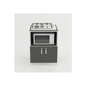 Kenzlife Aysu Gri 85x60x57 cm Mutfak Dolabı