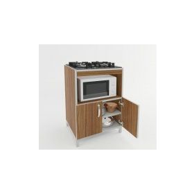 Kenzlife Bade Ceviz 85x60x57 cm Mutfak Dolabı