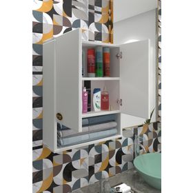 Kenzlife Bakunin Beyaz 60x40x20 Banyo Dolabı