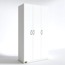 Kenzlife Ballıbaba 3 Kapılı 180x120x52 CM Beyaz Xlarge Gardrop
