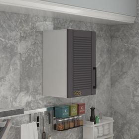 Kenzlife Bamya 60 Gri Mod 2 60x040x32 Mebran Kapak Suntalam Gövde Hazır Mutfak Dolabı