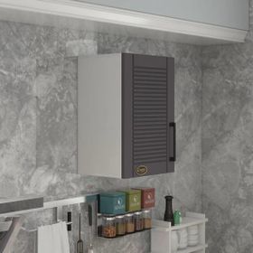 Kenzlife Bamya 90 Gri Mod2 90x040x32 Mebran Kapak Suntalam Gövde Hazır Mutfak Dolabı