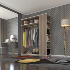 Kenzlife Bayram 180x150x40 CM Crd Gardrop