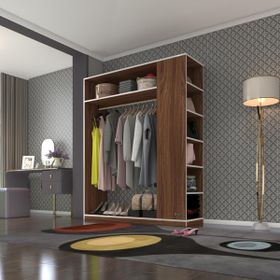 Kenzlife Bayram Ceviz 180x150x40 CM Gardrop