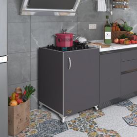 Kenzlife Benek Gri 85x60x56 Mutfak Dolabı