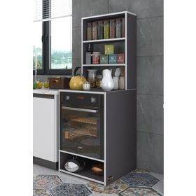 Kenzlife Bengisu Gri 165x60x56 Mutfak Dolabı
