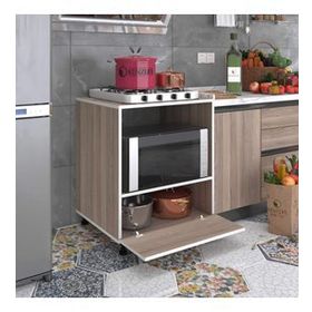 Kenzlife Bennu 85x70x60 Xlarge Kapaklı Hazır Mutfak Klasik Setüstü Ocak İçin Sabit Mutfak Dolabı