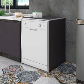 Kenzlife Berfu Gri 90x70x60 Bulaşık Makinesi Dolabı