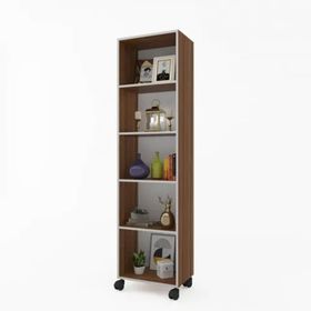 Kenzlife Beril Ceviz 168x60x20 cm Kitaplık