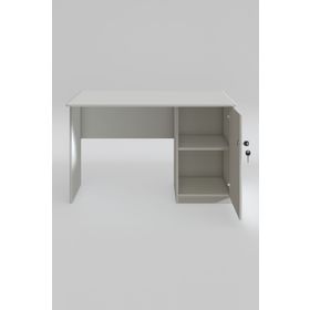 Kenzlife Beyaz Sağ 75x110x60 cm Raflı Ofis Bilgisayar Masası