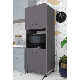 Kenzlife Cahide 180x65x50 cm Fırın Xlarge Ayaklı Banyo Kiler Ofis Mutfak Dolabı
