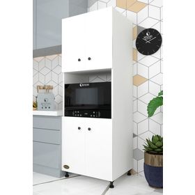 Kenzlife Cahide 180x65x50 cm Fırın Xlarge Ayaklı Banyo Kiler Ofis Mutfak Dolabı