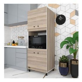 Kenzlife Cahide 180x65x50 cm Fırın Xlarge Ayaklı Banyo Kiler Ofis Mutfak Dolabı